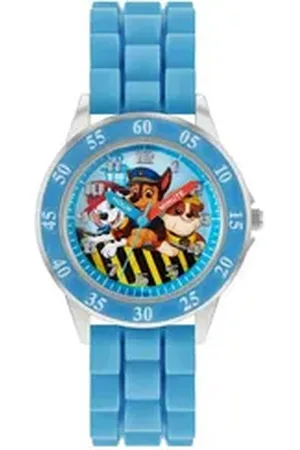 Disney Jewelry Quarzuhr Paw Patrol Time Teacher, (Set) blau