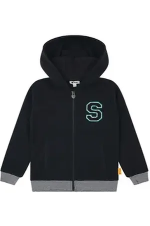 Steiff Strickjacke Sweatjacke Team blau 128