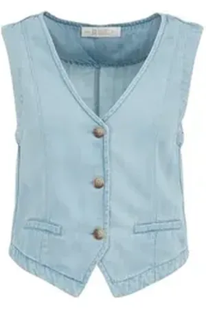 WE Fashion Sweatweste blau 44
