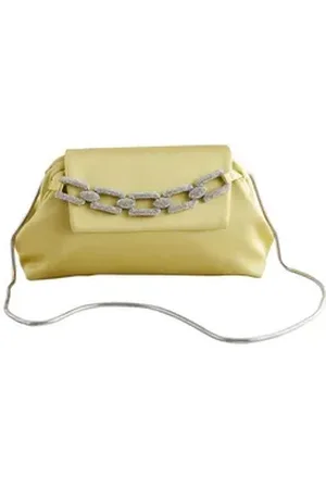 Next Clutch Clutch mit Strass (1-tlg) grün