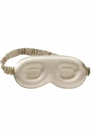 Lenoites Schlafmaske Silk Sleep Mask, Maulbeerseide, sanfter Schutz, perfekte Passform grau