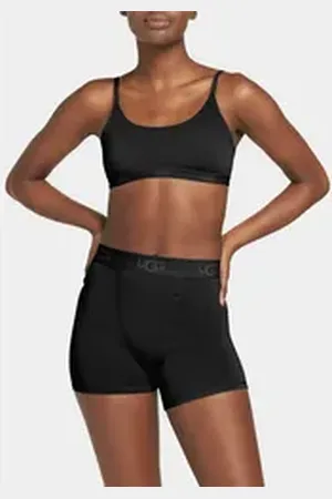 UGG UGG Bralette Estella Bralette Satinband mit Markenlogo schwarz XS