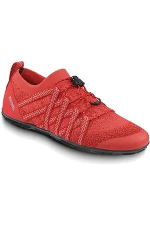 Meindl Pure Freedom Lady Barfußschuh rot|silberfarben 39,5 EU