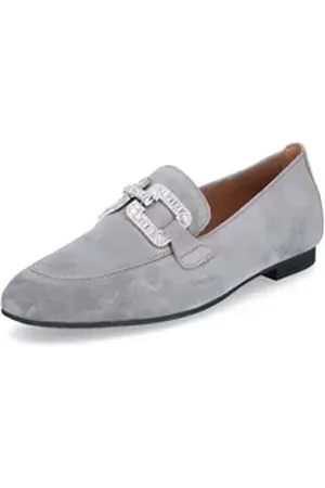 Gabor Damen Slipper grau Slipper grau 42,5 EU