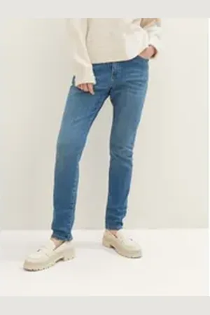 TOM TAILOR Tapered-fit-Jeans TTTAPERED Jeans blau 25/30