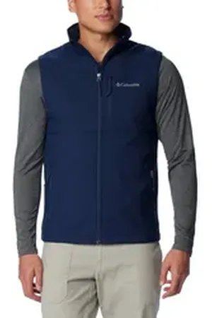 Columbia Softshellweste blau XXL