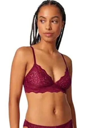 Skiny Soft-BH Soft BH Wonderfulace (Stück, 1-tlg) recyceltes Material rot 42