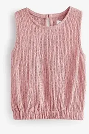 Next Shirttop Strukturiertes Top (1-tlg) rosa 166 (15 J.)