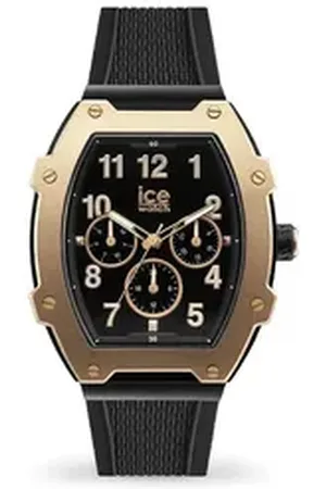 Ice-Watch Quarzuhr Ice Boliday Plastic Black Rose Gold (S), Ice Boliday Plastic Black Rose Gold (S)