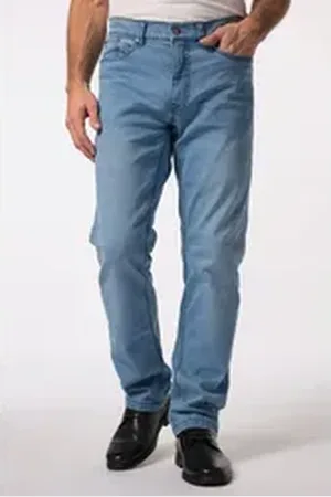 Boston Park 5-Pocket-Jeans Coolmax-Jeans 5-Pocket Regular Fit blau 32