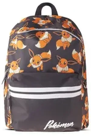 Pokemon POKÉMON Rucksack Eevee AOP Evoli, Anime Manga Backpack schwarz