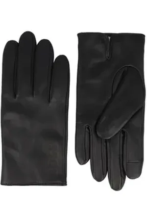 HUGO BOSS Lederhandschuhe Glove schwarz 8,5