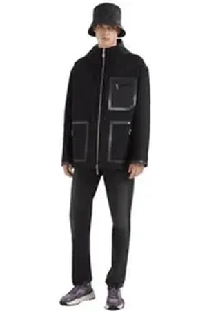 Fendi Parka Blouson Parka Schwarz Herren S schwarz S
