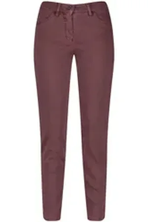 Gerry Weber Regular-fit-Jeans Jeans Cropped rot 38 R