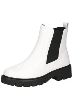 Caprice Stiefelette 9-25413-43 Stiefelette Removable Sock weiß 41 EU