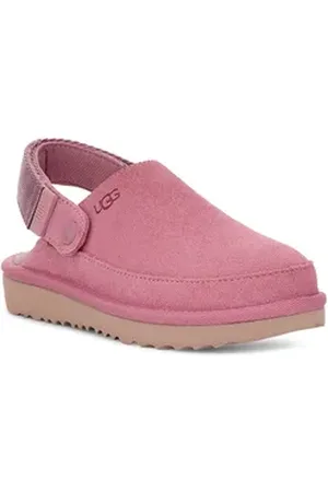 UGG UGG KID ́S GOLDENSTAR CLOG Clog, Hausschuh, Mule, Plateauschuh mit schwenkbarem Fersenriemchen rosa 35 EU