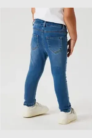 NAME IT Slim-fit-Jeans NMFSALLI SLIM DNM LEGGING 5357-TO NOOS blau 92