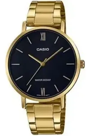 Casio Quarzuhr Amen Damenuhr Ø 34 mm Armbanduhr Edelstahl