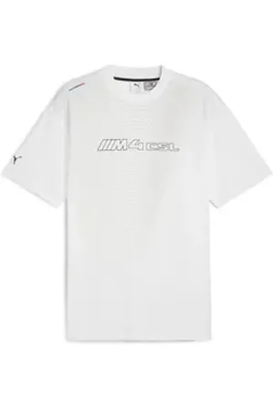 PUMA T-Shirt BMW M Motorsport Lifestyle Logo T-Shirt Herren weiß XXL