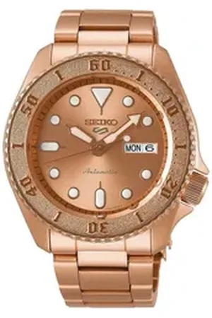 Seiko Automatikuhr Unisex-Uhr Unisex Armbanduhr Unisexuhr Unisexarmbanduhr SRPE72K1 rosa