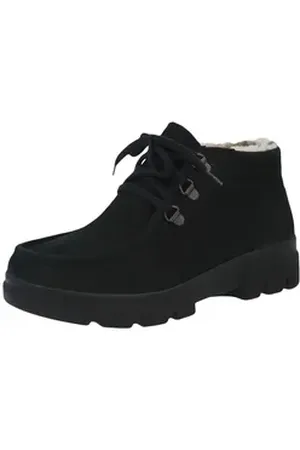 Berkemann Weiblich Berkoflex Mabelle Boots Leder Schnürboots schwarz 4,5