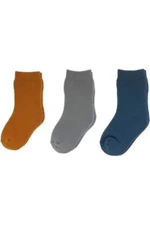 Yalion Kurzsocken ® weiche Kinder Socken mit Halbplüsch Elastisch bunt EU17/18
