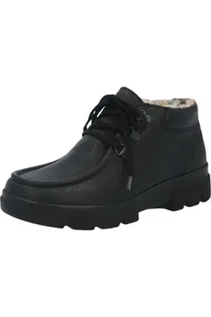 Berkemann Weiblich Berkoflex Mabelle Boots Leder Schnürboots schwarz 5,0