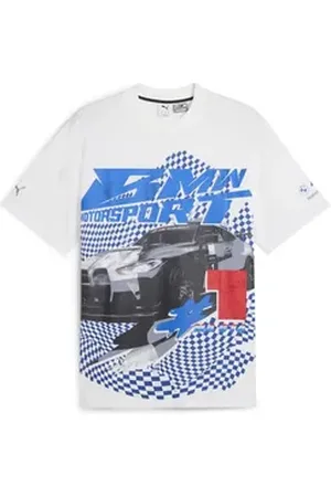 PUMA T-Shirt BMW M Motorsport Big Graphic T-Shirt Herren weiß XXL