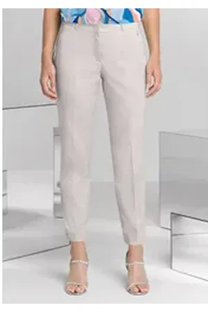 Bianca Anzughose SIENA in cleanem Look in angesagten Trendfarben grau 48