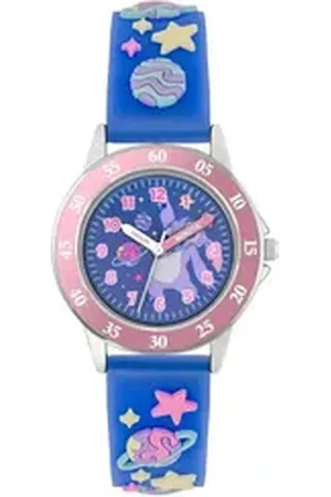 Disney Jewelry Quarzuhr Lilo & Stitch Time Teacher, (Set) blau