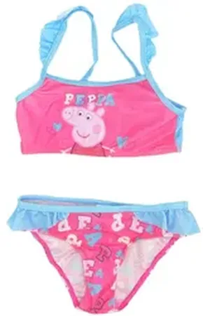 Peppa Pig Badeanzug Pappa Wutz Bikini Bademode rosa 92-98