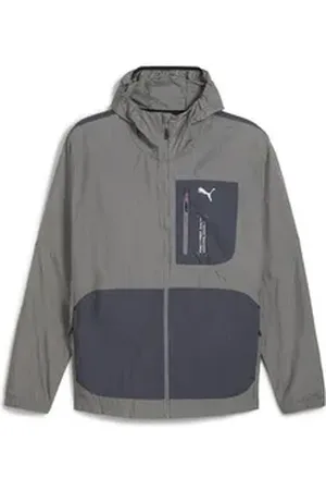 PUMA Windbreaker SEASONS WindCELL Jacke Herren grau M
