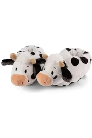 NICI Kuscheltier Hausschuhe Kuh Cowluna Gr. 34 - 37