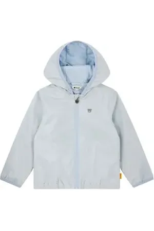 Steiff Outdoorjacke Jacke Team , Softbund, Reflektor, gefüttert blau 92