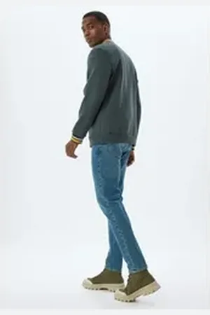 Koton Skinny-fit-Jeans Normale Leibhöhe Skinny blau 32/32