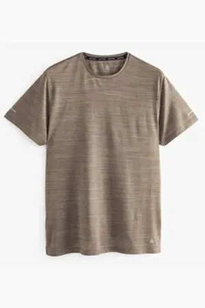 Next Trainingsshirt Active Sport-T-Shirt (1-tlg) beige XXL (Normallänge)