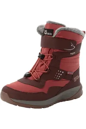 Jack Wolfskin POLAR BEAR-G TEXAPORE HIGH VC K Winterboots Snowboots, Winterstiefel, Winterschuhe, wasserdicht & gefüttert rot 37 EU