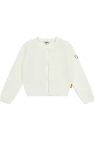 Steiff Strickjacke Strickjacke Special Day weiß 92
