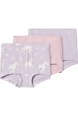 NAME IT Panty NMFTIGHTS 3P PASTEL LILAC HORSE NOOS (Packung, 3-St) lila 110