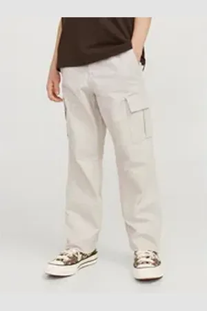 JACK & JONES Cargohose JPSTKANE JJBARKLEY CARGO PANT NOOS JNR grau 164