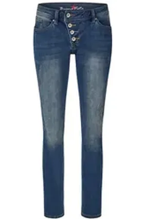 Buena Vista Skinny-fit-Jeans blau M