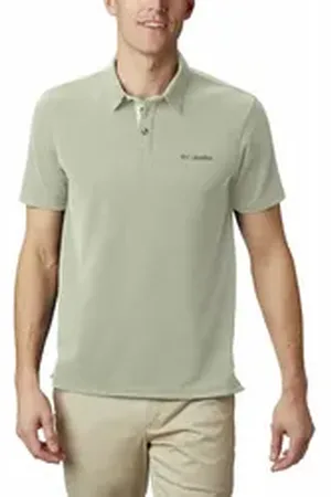 Columbia Poloshirt grün L