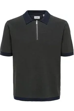 Only & Sons Poloshirt blau XL