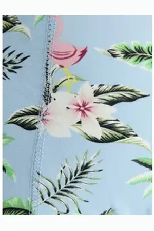 JACK & JONES Trunk JACFLOWER BIRD TRUNKS 3 PACK JNR SN (Packung, 3-St) blau 164