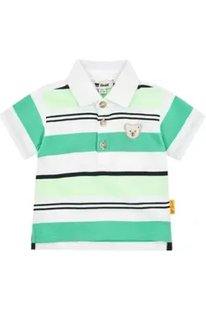 Steiff Poloshirt Poloshirt kurzarm Team grün 86
