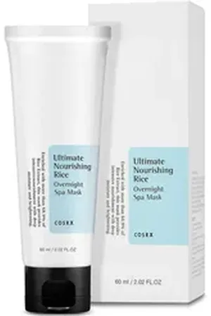 COSRX Gesichtsmaske Ultimate Nourishing Rice Overnight Spa Mask – 3-in-1 Feuchtigkeitscreme mit Reisextrakt, 60 ml, 3-in-1-Formel, über 65 % Reisextrakt, natürliche Inhaltsstoffe