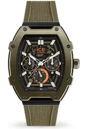 Ice-Watch Quarzuhr Ice Boliday Khaki Black Skel (M), Ice Boliday Khaki Black Skel (M)