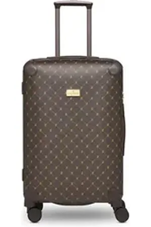 Lazarotti Hartschalen-Trolley Trolley, 4 Rollen braun 46 cm x 66 cm x 27 cm