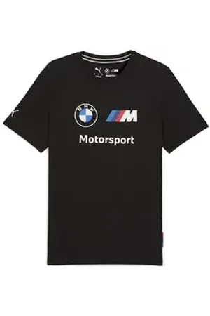 PUMA T-Shirt BMW M Motorsport Essentials Logo T-Shirt Herren schwarz L