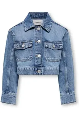 ONLY Outdoorjacke KOGLUMI LS JACKET DNM PIM blau 140